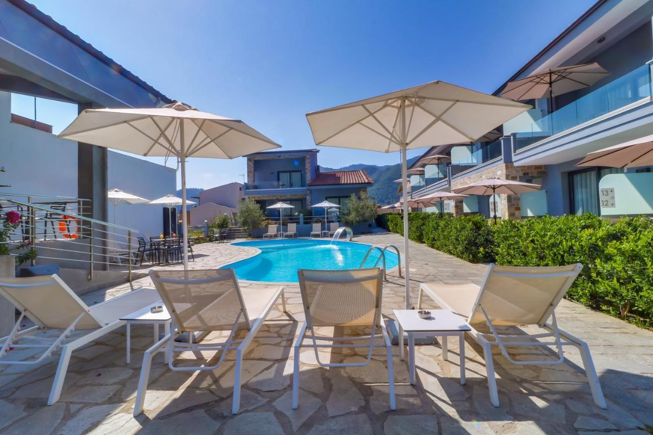 خْريسيا أموذيا Theros Villas & Suites المظهر الخارجي الصورة