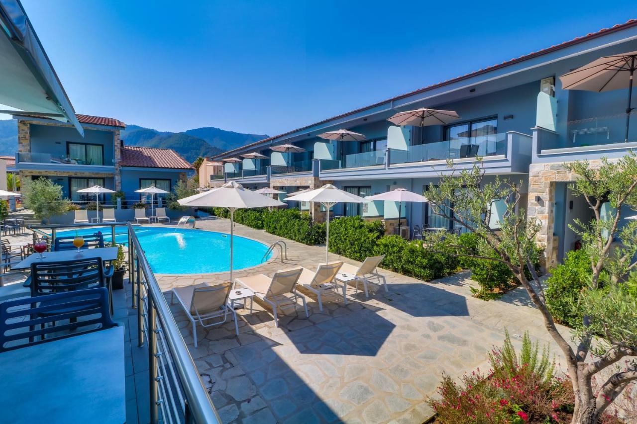 خْريسيا أموذيا Theros Villas & Suites المظهر الخارجي الصورة